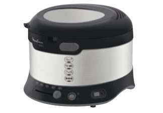 MOULINEX Friggitrice Moulinex Uno L 1.2 LT con filtro anti odore acciaio e nero